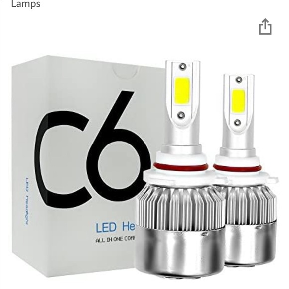 Evomosa C6 9006 Led Headlight Bulbs All-in-One Head-Lamps - Picture 1 of 1